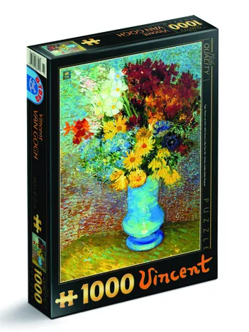 Produit Van Gogh Vincent - Fleurs dans un Vase Bleu Image