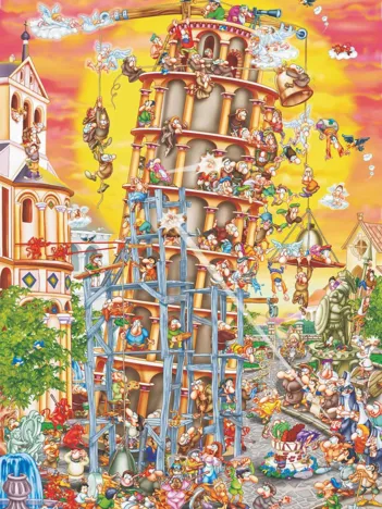 Produit Cartoon Collection - Tour de Pise Image