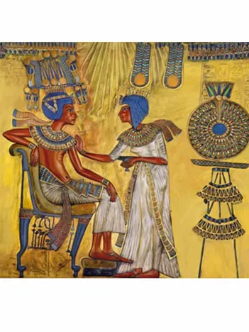 Produit Egypte ancienne - Fresque (détail) Image