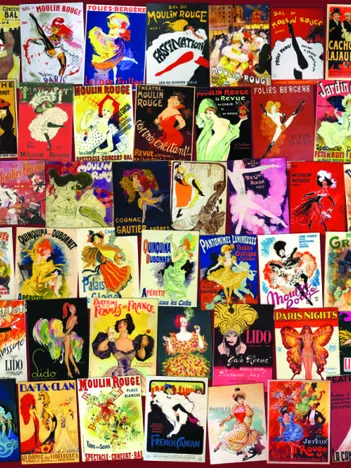 Produit Vintage Collage - Cabaret Image