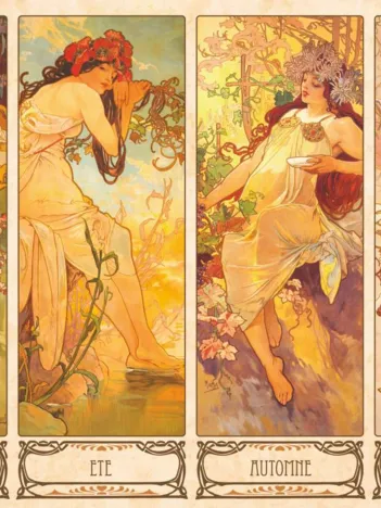 Produit Mucha Alphonse - Les 4 Saisons Image