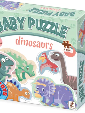 Produit 6 Puzzles - Baby Puzzle - Dino Image