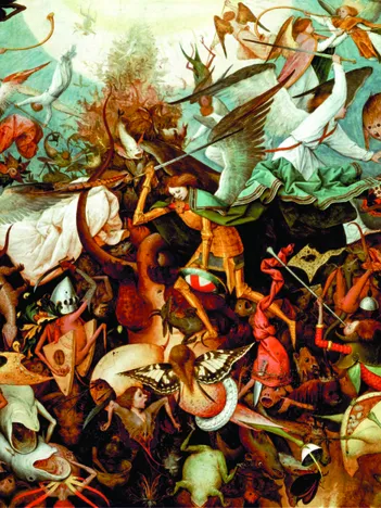 Produit Brueghel Pieter : La Chute des Anges Rebelles, 1562 Image