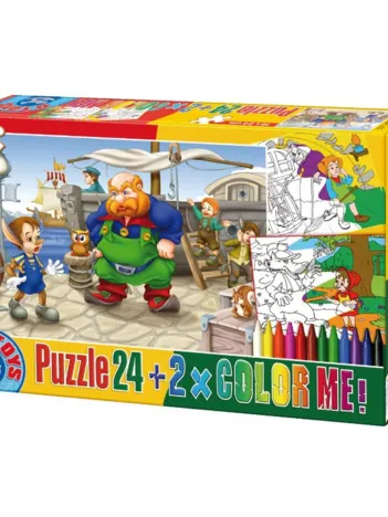 Produit Color Me : Pinocchio + 2 dessins à colorier Image