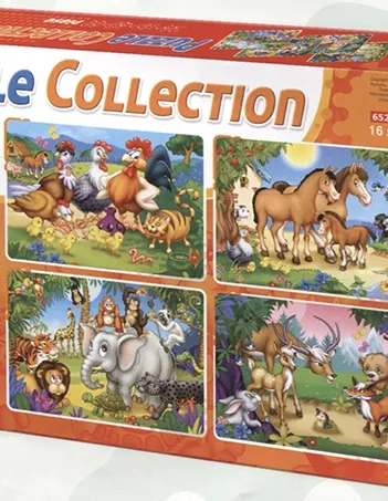 Produit 4 Puzzles - Animaux Image