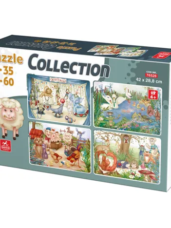 Produit 4 Puzzles - Animaux Image