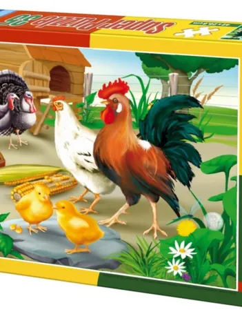 Produit Pièces XXL - Poule, coq, poussins et dindons Image