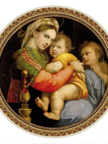 Produit Raphael, Raffaello Sanzio : Madonna della Seggiola Image