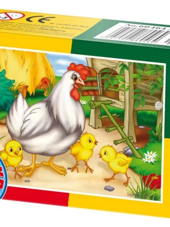 Produit Mini Puzzle : Poule et ses poussins Image