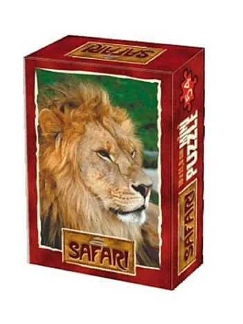Produit Mini Puzzle - Le Lion au repos Image