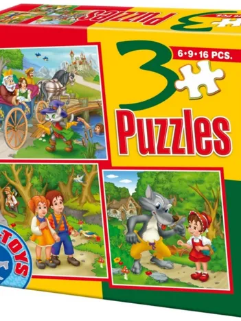 Produit Contes et Légendes : Hansel et Gretel, Le chat Botté, le Petit Chaperon Rouge Image