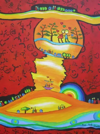 Produit Anne Poiré & Patrick Guallino : Epanouissement coloré Image