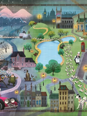 Produit Story Maps - Les 101 Dalmatiens Image