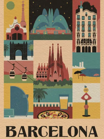 Produit Style in the City, Barcelone Image