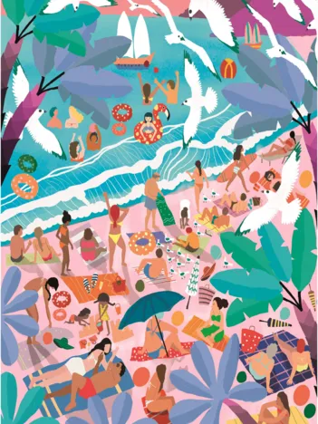 Produit Dimanche À La Plage Image