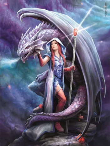 Produit Anne Stokes - Mage Dragon Image