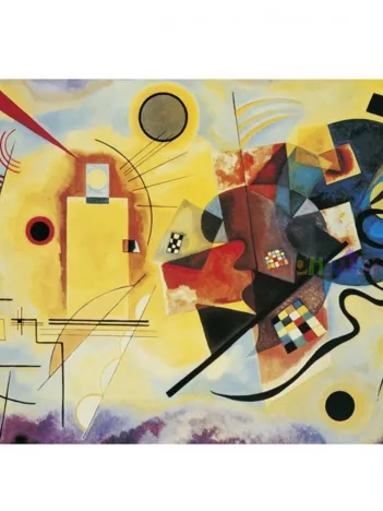 Produit Kandinsky : Jaune - Rouge - Bleu Image