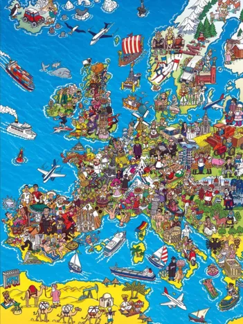 Produit Carte de l'Europe Image