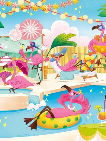Produit Supercolor Flamingo Party - Effet Brillant Image