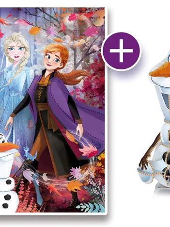 Produit La Reine des Neige 2 - Puzzle + 3D-Model Image