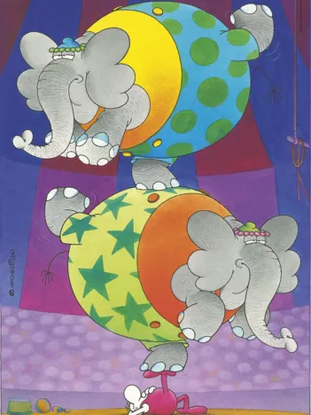 Produit The Mordillo Balance Supercolor Puzzle Image