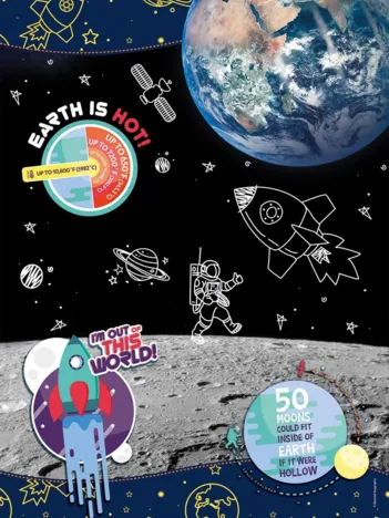 Produit Space Explorer- Supercolor Puzzle Image