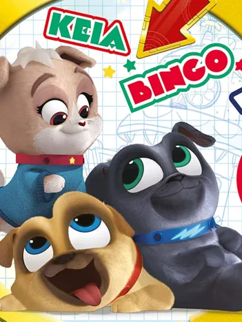 Produit Puppy Dog Pals Supercolor Puzzle Image