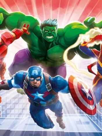 Produit Puzzle Phosphorescent - Marvel Avengers Image