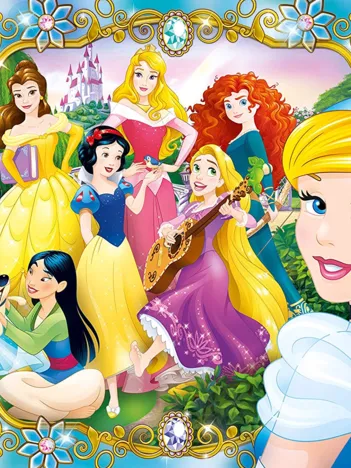 Produit Jewels Puzzle - Disney Princess Image