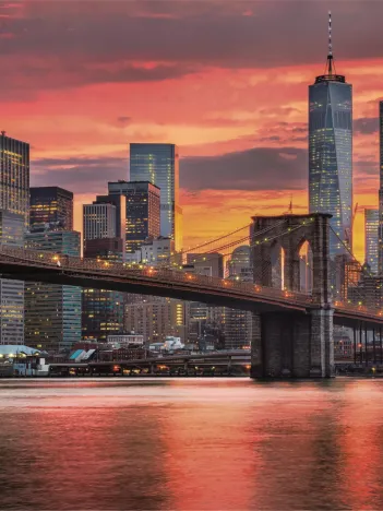 Produit East River au Crépuscule Image