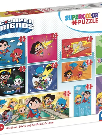 Produit 10 Puzzles - DC Super Friends Image