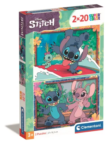 Produit 2 Puzzles - Stitch Image