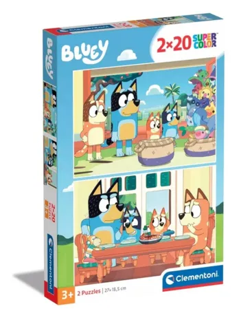 Produit 2 Puzzles - Bluey Image