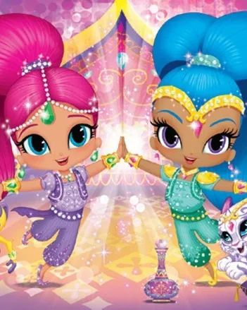 Produit 2 Puzzles - Shimmer & Shine Image