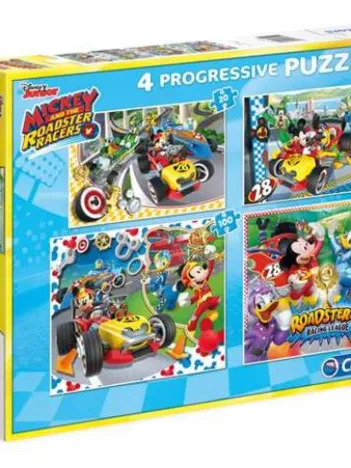Produit 4 Puzzles - Mickey and the  Roadster Racers Image