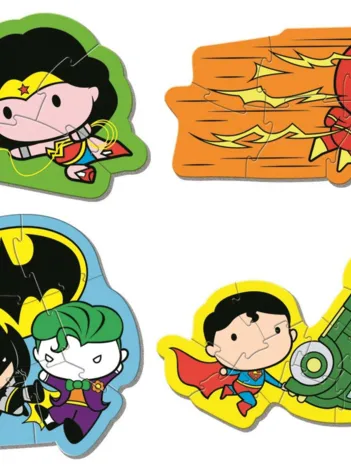 Produit My First Puzzle - Justice League (4 Puzzles) Image