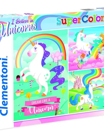 Produit 3 Puzzles -I Believe in Unicorns Image