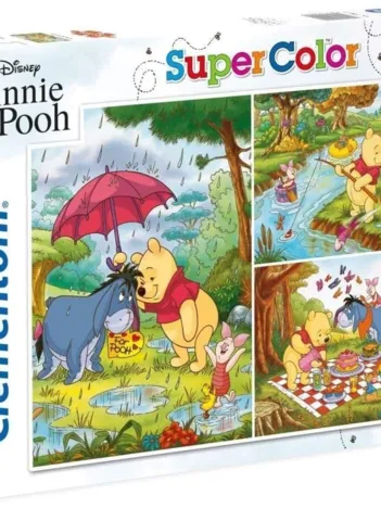 Produit 3 Puzzles - Winnie l'Ourson (3x48) Image