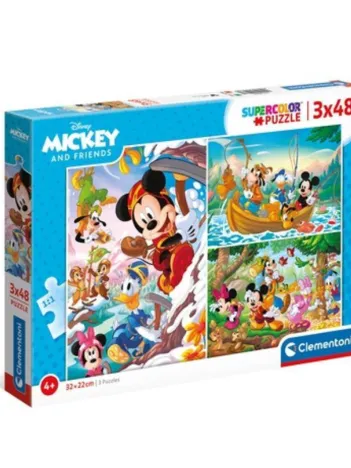 Produit 3 Puzzles - Mickey Image
