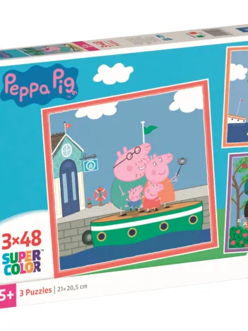 Produit 3 Puzzles - Peppa Pig Image