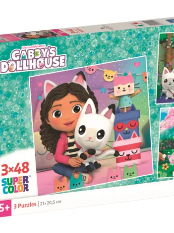 Produit 3 Puzzles - Gabby's Dollhouse Image