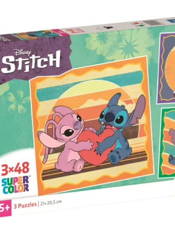 Produit 3 Puzzles - Stitch Image