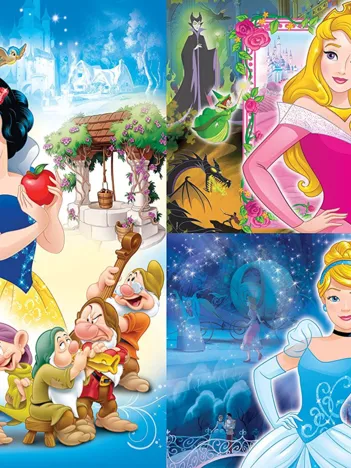 Produit 3 Puzzles - Disney Princess Image