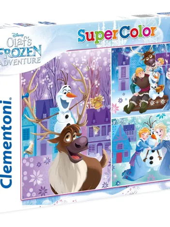 Produit 3 Puzzles - La Reine des Neiges Image