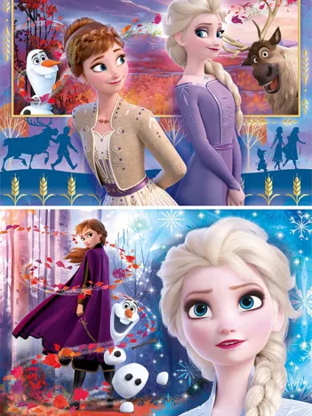 Produit 2 Puzzles - La Reine des Neiges 2 Image
