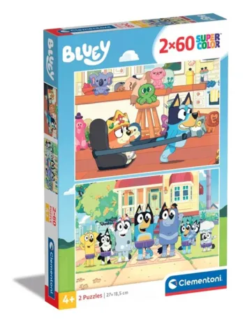 Produit 2 Puzzles - Bluey Image