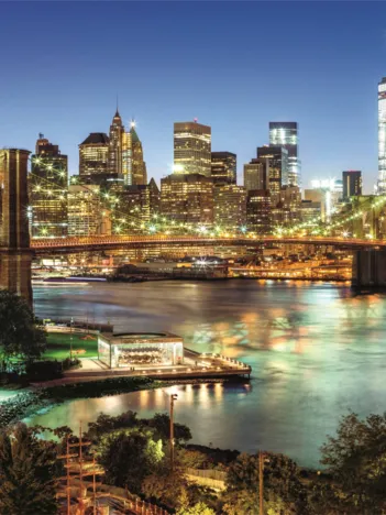 Produit Lumières Du Pont De Brooklyn Image