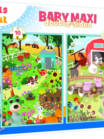 Produit 2 Puzzles - Baby Maxi Puzzle - Bébés Animaux Image