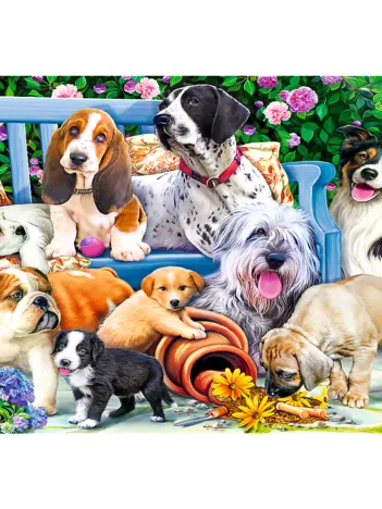 Produit Dogs in the Garden Image
