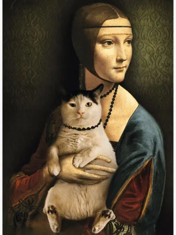 Produit Lady with a Cat Image